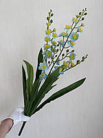 Штучна орхідея Онцидіум — 70 см ( блакитна, танцююча лялька), фото 5