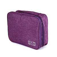 Популярний! Органайзер чохол для гаджетів та зарядних пристроїв рожевий - Краща якість тільки на Nukleon.com.ua