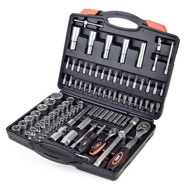 Miol Набір головок 1/4", 1/2", трещітка (96 од), фото 1