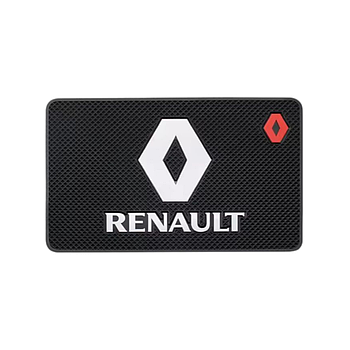 Антиковзаючий килимок на панель авто Renault (Рено)