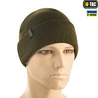 M-Tac тактична в'язана шапка хакі військовий зимовий головний убір акрил Dark Olive