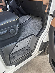 Ворсові килимки преміум в салон для Volkswagen Crafter 2017-2024 / Фольксваген Крафтер килимки