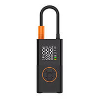 Портативний повітряний компресор No Brand Tyre Inflator JG-5641 з цифровим дисплеєм Чорний (2104618550)