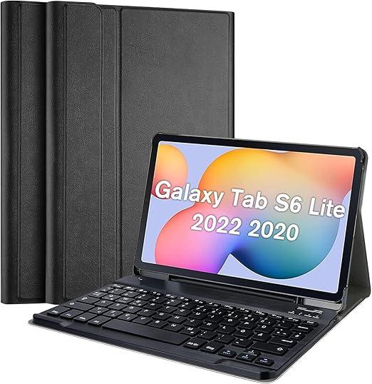 Typecase - Чохол-клавіатура для Samsung Galaxy Tab S6 Lite 10,4 дюйми. Bluetooth-клавіатура QWERTZ