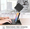 Typecase - Чохол-клавіатура для Samsung Galaxy Tab S6 Lite 10,4 дюйми. Bluetooth-клавіатура QWERTZ, фото 5