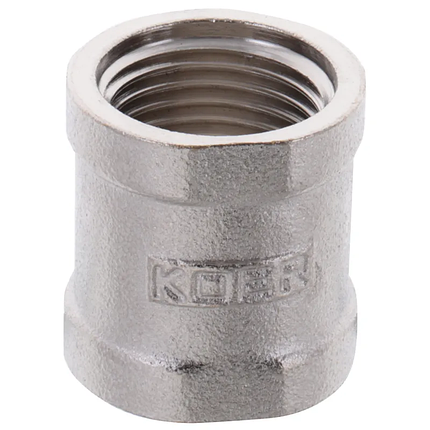 Різьбове з'єднання муфта 1/2" Чехія KR.C06, фото 1