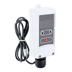 Термостат електричний накладний Чехія KP.1355E з виносною гільзою (+5…+90*C)