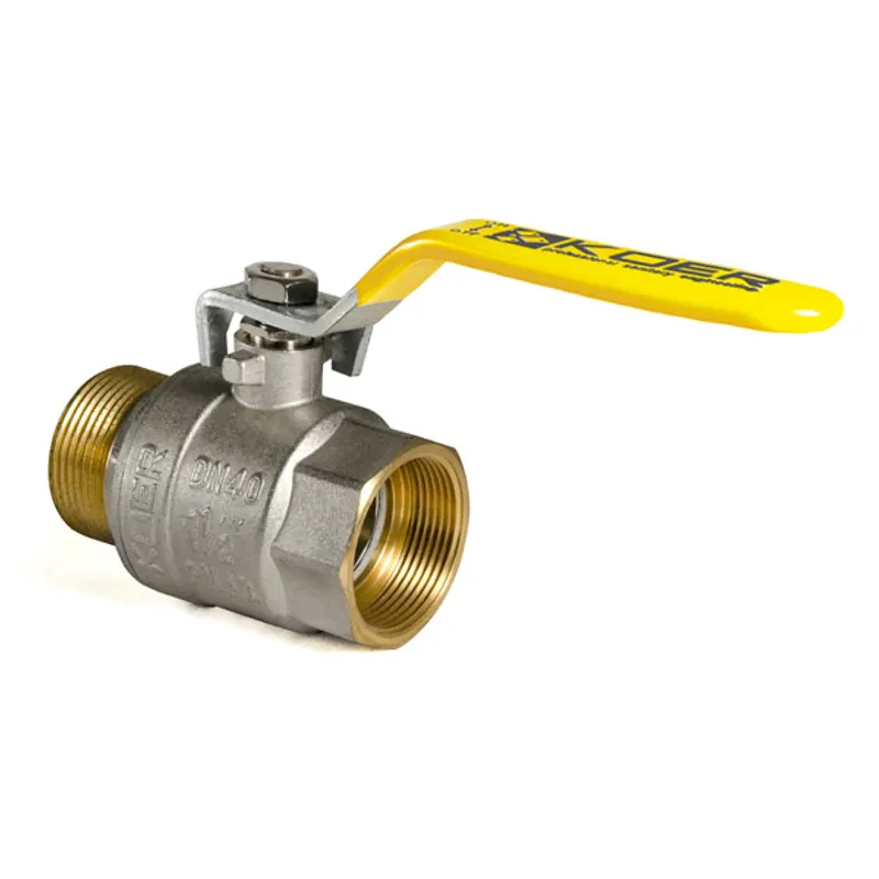 Кран кульовий Чехія 1 1/2" ГШР газ