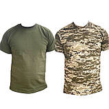 Футболка мілітарі бавовна армійська військова тактична М L XL, фото 4