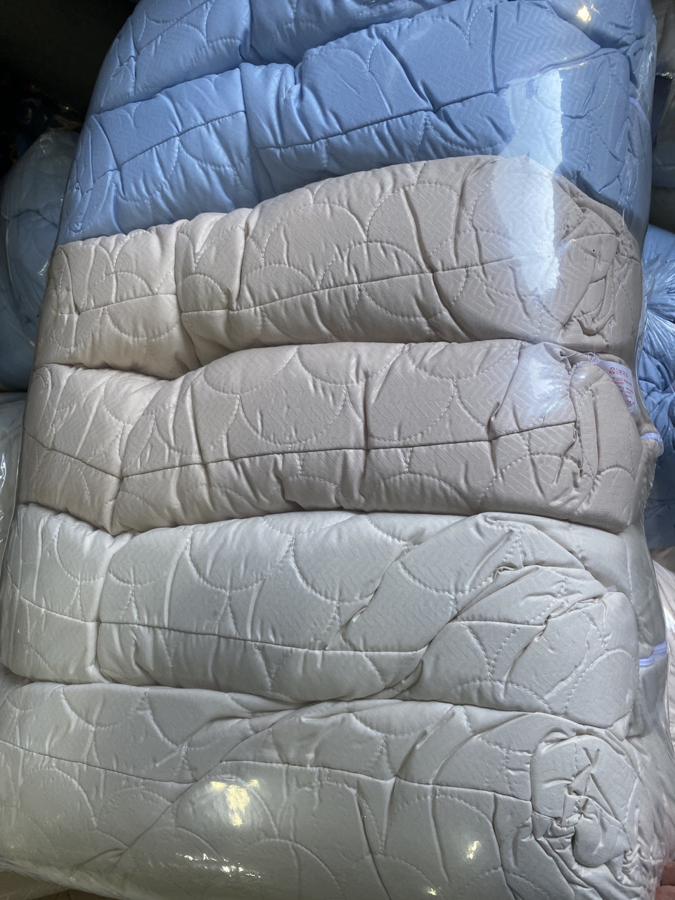 Подушка тканини холлофайбер 50*70 див. ODA з наволочкою на замку., фото 1