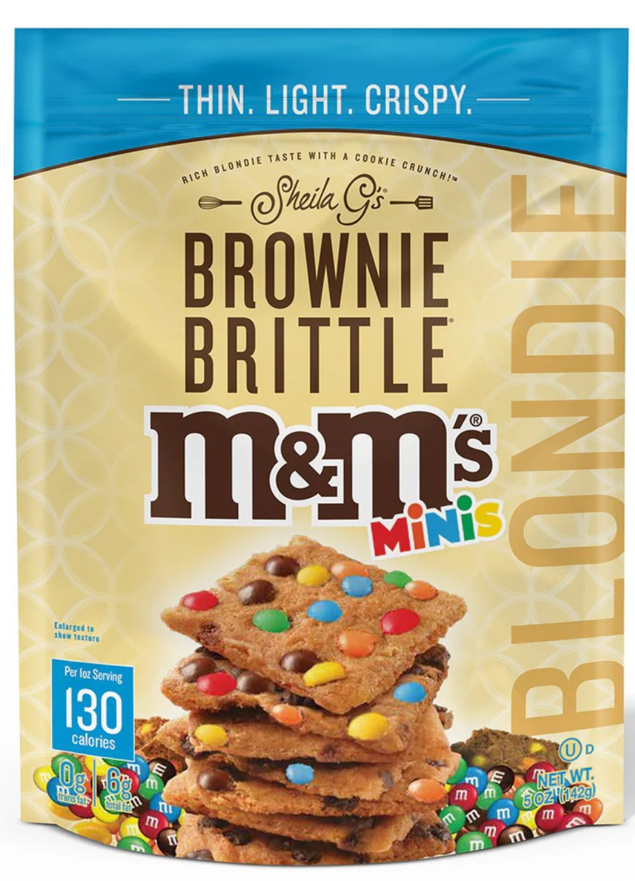 Печиво M&M's Minis Brownie Brittle Blondie 113г, фото 1