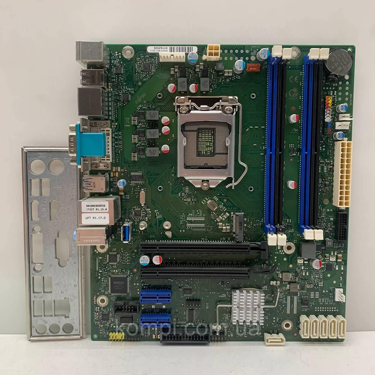 Материнська плата s1151 Fujitsu D3417-B11 (Socket 1151,Skylake, DDR4, б/у)