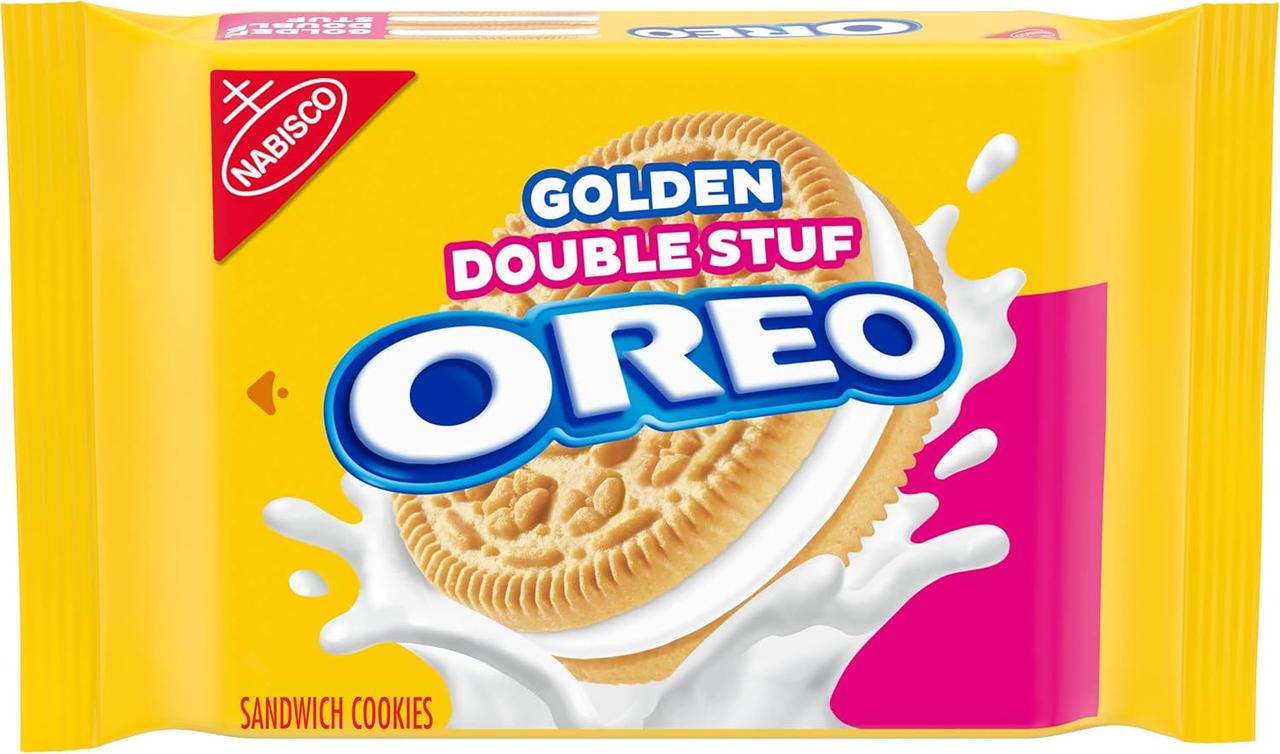 Печиво Oreo Double Stuf Golden Sandwich Cookies 432, фото 1