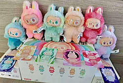 М'яка іграшка Лабубу кола, брелок колекційний The Monsters Labubu сезон3 MOKOKO, Popmart стоячі