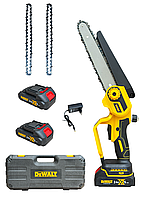 Акумуляторна безщіткова міні ланцюгова пила Гілкоріз Гілкоріз Дівольт 24 В Акумуляторні електропили для дому Безключове натягнення