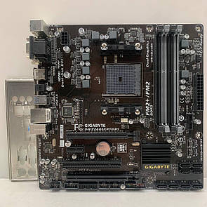 Материнська плата sFM2+ GIGABYTE GA-F2A88XM-D3H (Socket FM2+, DDR3, б/у)