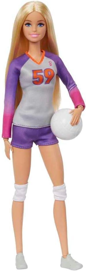 Лялька Барбі Волейболістка Безмежні Рухи Barbie️ Made to Move️ Career Volleyball Player Doll HKT72