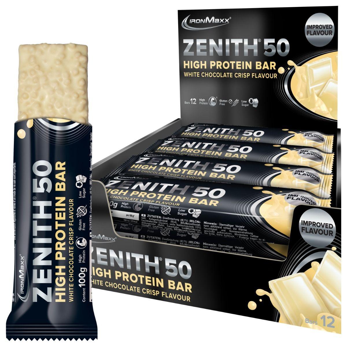 IronMaxx Zenith 50% High Protein Bar 12x100g