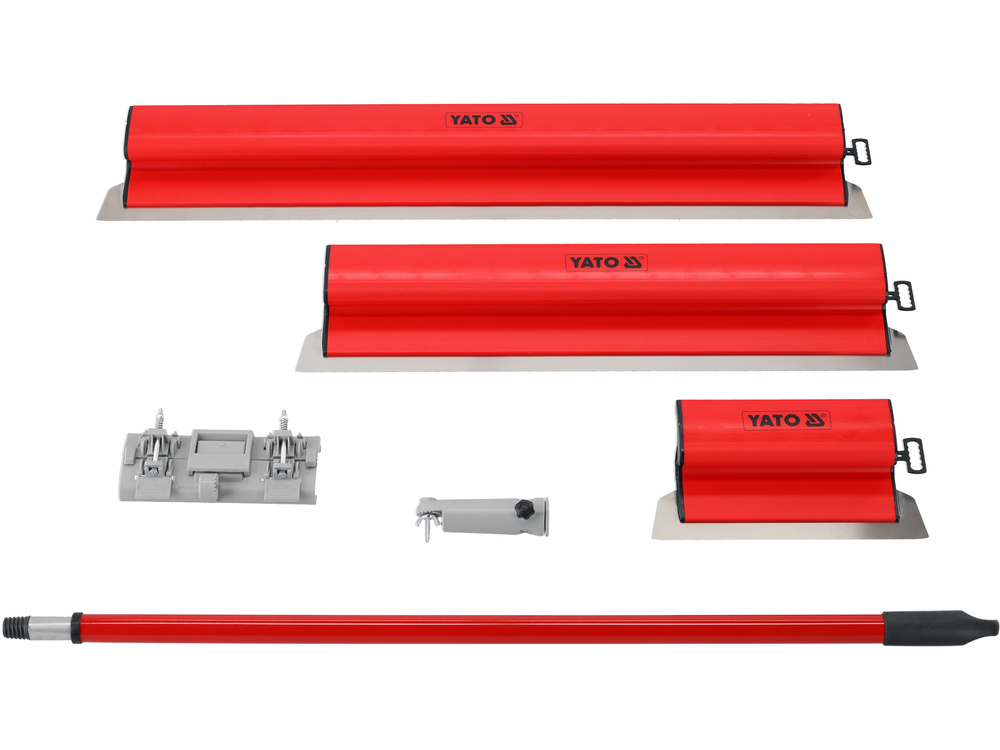 Набір із 5 шпателей і лез із ПВХ для штукатурки в чохлі YATO YT-52225, фото 1