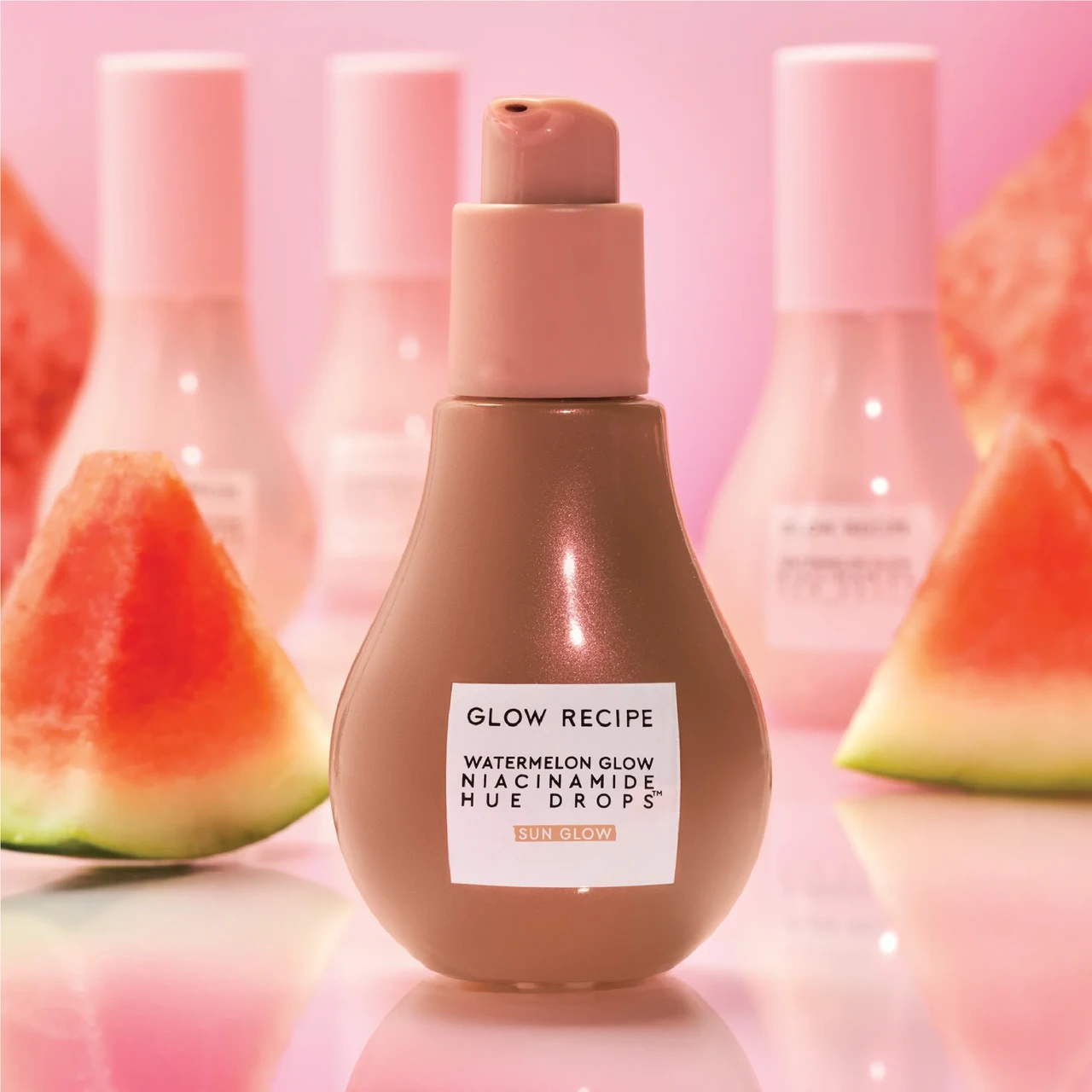 Бронзуюча сироватка для обличчя з ніацинамідом Glow Recipe Watermelon Glow Niacinamide Hue Drops 40 ml