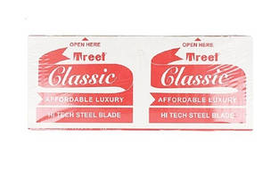 Двухсторонні леза Treet classic 200 шт (20*10)