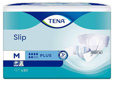 Підгузки дорослі 6крап. Slip Plus Medium M 30 шт ТМ TENA FG