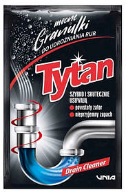 Засіб для чищення зливних труб Tytan 60 гр