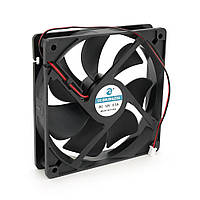 TU  TU Кулер корпусной Merlion EZF 12025 DC sleeve fan 2pin MOLEX - 120*120*25мм, 12V/0.18A, 1100об/мин