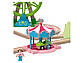 🚗 Дитяча дерев’яна залізниця PlayTive Парк розваг (32 елементи, Німеччина) зі світлом і звуком, фото 5