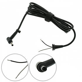 Оригінальний DC кабель живлення для БЖ ASUS 65-90W 4.5x3.0мм+PIN, L-подібний штекер, два дроти дроти (від БЖ