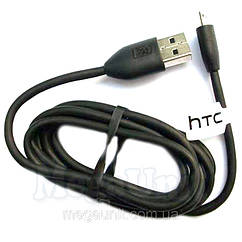 HTC кабель microUSB (Desire,Wildfire) для зарядки і синхронізації Чорний