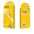 Перехідник- OTG Hoco UA10 microUSB to USB silver, фото 2