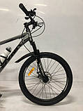 Гірський велосипед 24" DYNA D50, двоколісний, колір сірий, фото 6