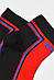 Шкарпетки жіночі демісезонні чорно-червоного кольору р.36-41 202806S, фото 3