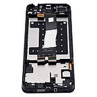 Дисплей Samsung SM- A556 Galaxy A55 5G (2024) в зборі з сенсором та рамкою Awesome Navy service orig, фото 3