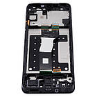 Дисплей Samsung SM- A556 Galaxy A55 5G (2024) в зборі з сенсором та рамкою Awesome Navy service orig, фото 4