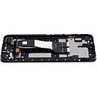 Дисплей Samsung SM- A556 Galaxy A55 5G (2024) в зборі з сенсором та рамкою Awesome Navy service orig, фото 5