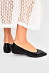 Балетки жіночі чорного кольору 202761T Безкоштовна доставка, фото 3