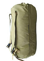 Рюкзак баул 70 л Койот з клапаном