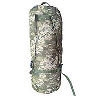 Рюкзак баул 90 л Камуфляж піксель з клапаном