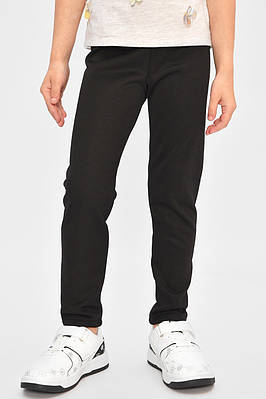 Лосини дитячі для дівчинки з начісом чорного кольору р.110 201591T Безкоштовна доставка