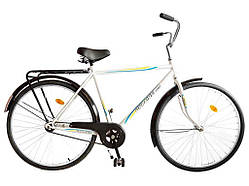 Велосипед дорожній закр.рама 28 Україна люкс 64 бiлий 111-461 ТМ ХВЗ