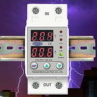 Реле напруги та струму 60A, TOVPD1-60-EC TOMZN DS