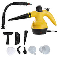 Ручний пароочисник на 350мл,1000W Steam Cleaner DF-A001+ насадки DS