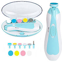 Дитячий триммер для нігтів + 6 насадок NAIL TRIMMER XL-667 DS