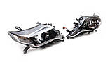 Передня оптика LED (2013-2017, 2 шт) Без AFR адаптації для Toyota Land Cruiser Prado 150 рр, фото 6