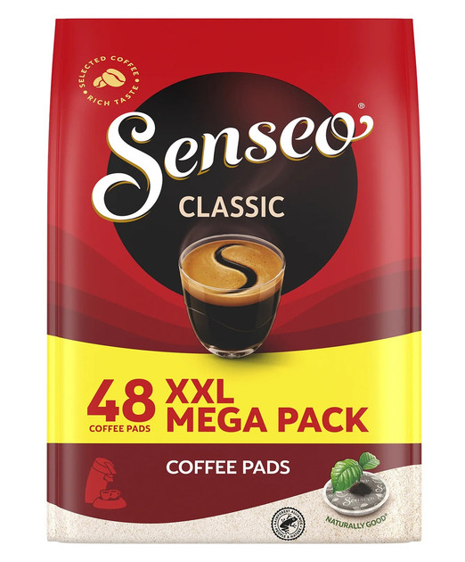 Кава в чалдах Douwe Egberts Senseo Classic 48 шт (Philips Senseo 62 мм)