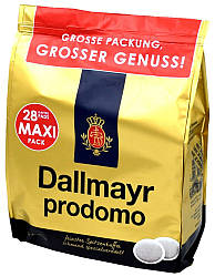 Кава в чалдах Senseo Dallmayr Prodomo 28 чалда (Philips Senseo 62 мм)