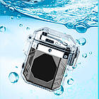 USB запальничка дугова з ліхтариком у водонепроникному корпусі US-744U2, фото 7