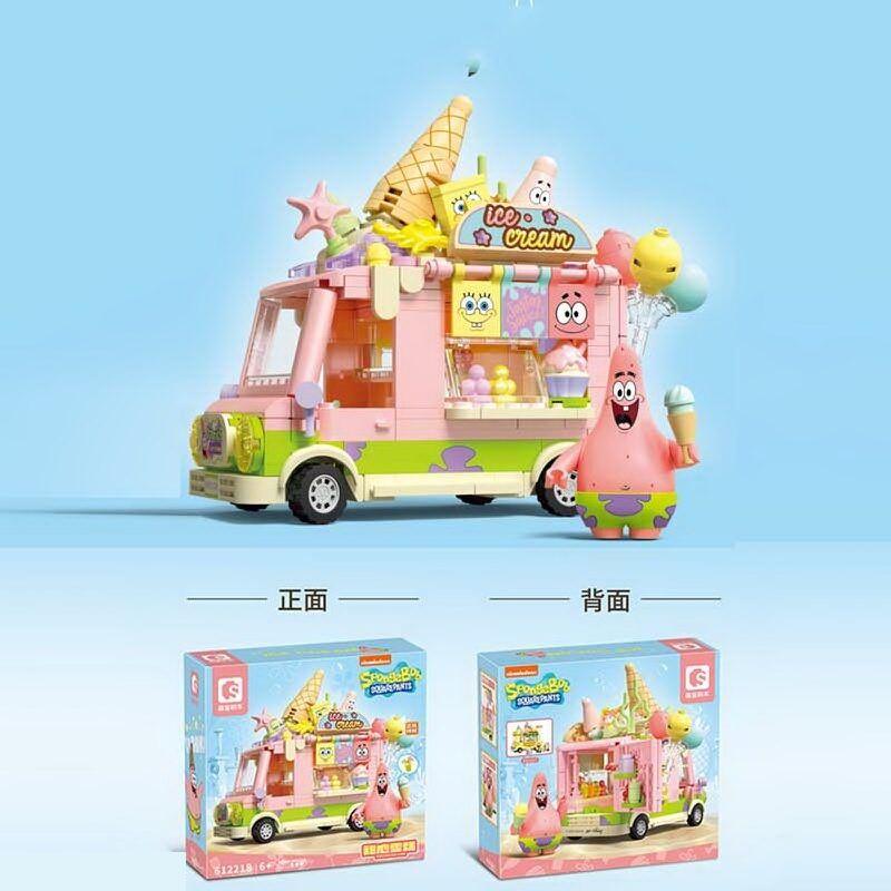 Конструктор Фургончик з морозивом фігурка Патріка (612218), фото 1